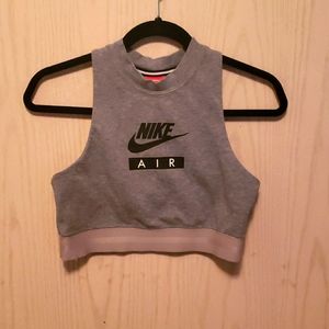 Nike Air sports bra women's small high neck racerback